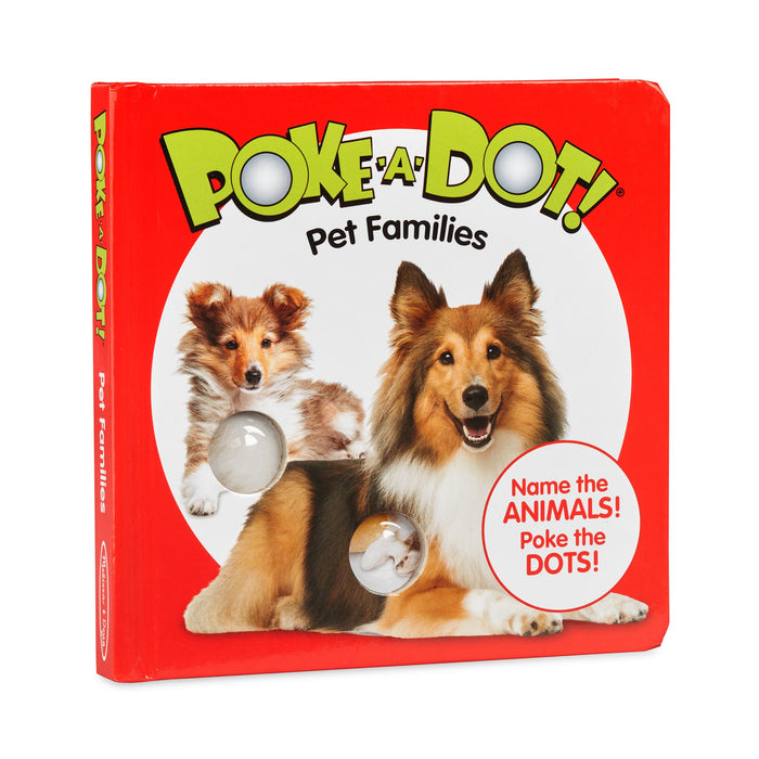 Poke-a-Dot: Pet Families Board Book T7