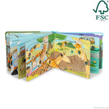 Poke-a-Dot: The Wheels on the Bus Wild Safari Board Book F0