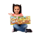Poke-a-Dot: The Wheels on the Bus Wild Safari Board Book F0