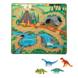 Prehistoric Playground Dinosaur Rug V7