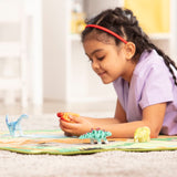 Prehistoric Playground Dinosaur Rug V7