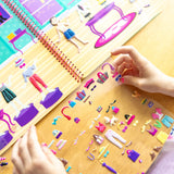 Puffy Sticker Activity Book - Day of Glamour O4