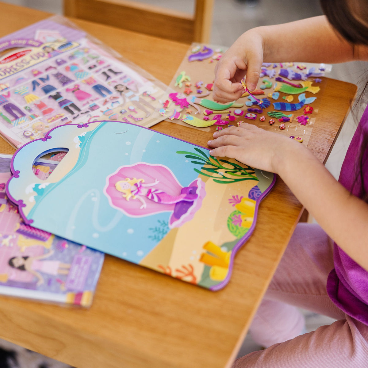 Puffy Sticker Bundle - Dress-Up, Princess and Mermaid H1