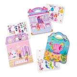Puffy Sticker Bundle - Dress-Up, Princess and Mermaid H1