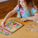 Puffy Sticker Play Set 3-Pack: On the Farm, Safari, Chipmunk House N1