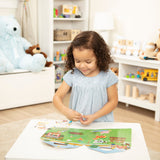 Puffy Sticker Play Set 3-Pack: On the Farm, Safari, Chipmunk House N1