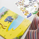 Puffy Sticker Play Set 3-Pack: Safari, Dinosaur, Ocean W5