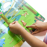 Puffy Sticker Play Set 3-Pack: Safari, Dinosaur, Ocean W5