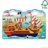 Puffy Sticker Play Set - Pirate A3