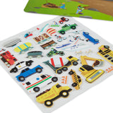 Puffy Sticker Play Set - Vehicles P9