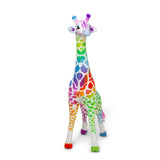 Rainbow Giraffe Lifelike Plush B8