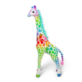Rainbow Giraffe Lifelike Plush B8