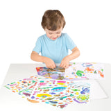 Reusable Sticker Pad 3-Pack: Jungle, Farm, Under the Sea S0