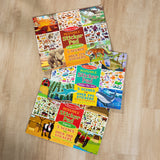 Reusable Sticker Pad 3-Pack: Jungle, Farm, Under the Sea S0