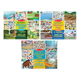 Reusable Sticker Pad 3-Pack: Vehicles, Habitats, Prehistoric Q8