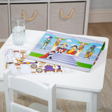 Reusable Sticker Pad Bundle - Fairy, Princess, Dress-Up, and Play House T5