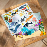 Reusable Sticker Pad - Habitats T1