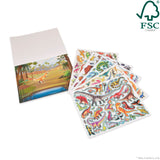 Reusable Sticker Pad - Prehistoric C8