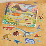 Reusable Sticker Pad - Prehistoric C8