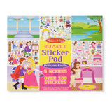 Reusable Sticker Pad - Princess Castle B0