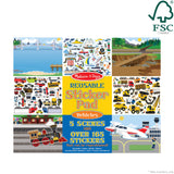 Reusable Sticker Pad - Vehicles E2