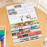 Reusable Sticker Pad - Vehicles E2