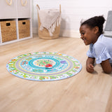 Round the Shore Tracks Floor Puzzle – 48 Pieces S1