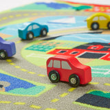 Round the Town Road Rug & Car Set Z4