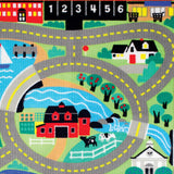 Round the Town Road Rug & Car Set Z4