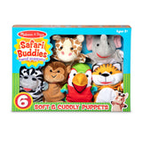 Safari Buddies Hand Puppets B8