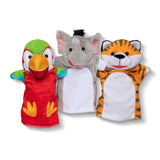 Safari Buddies Hand Puppets Q4