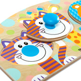 Safari Jumbo Peg Puzzle - 3 Pieces T3