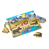 Safari Peg Puzzle - 7 Pieces C9