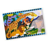 Safari Social Floor Puzzle - 24 Pieces H6