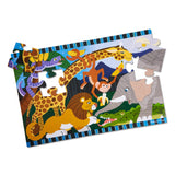 Safari Social Floor Puzzle - 24 Pieces H6
