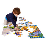 Safari Social Floor Puzzle - 24 Pieces H6