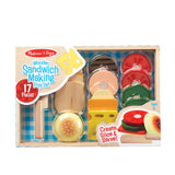 Sandwich Making Set - Wooden Play Food F4