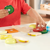 Sandwich Making Set - Wooden Play Food F4