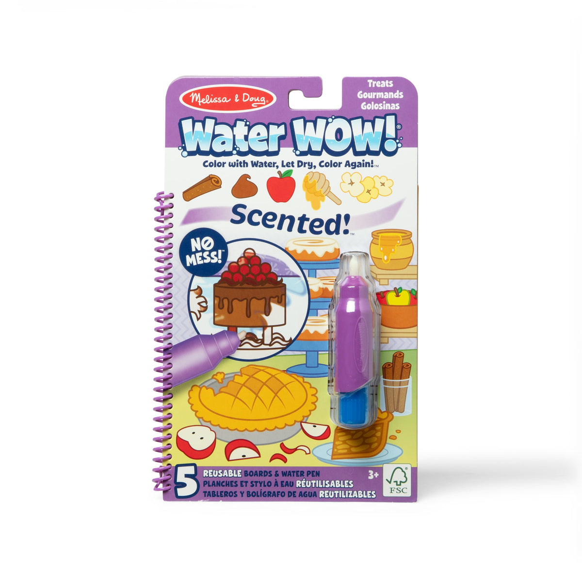 Scented Water WOW! Water-Reveal Pad - Treats Z2