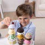 Scoop & Serve Ice Cream Counter X4