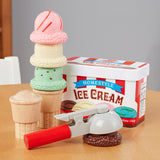 Scoop & Stack Ice Cream Cone Magnetic Play Set X6