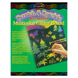 Scratch & Sparkle Multicolor Glitter w/stylus (10 boards) K4