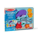 Sea Creatures Chunky Puzzle - 7 Pieces Y5