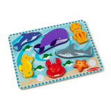 Sea Creatures Chunky Puzzle - 7 Pieces Y5