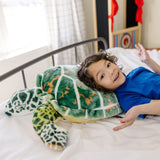 Sea Turtle Giant Stuffed Animal W6