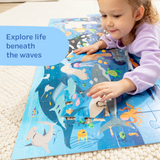 Search & Find Beneath the Waves Floor Puzzle - 48 Pieces J1