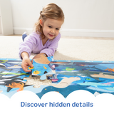 Search & Find Beneath the Waves Floor Puzzle - 48 Pieces J1