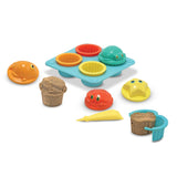 Seaside Sidekicks Sand Cupcake Set D2