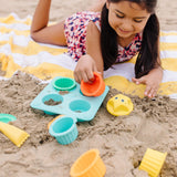 Seaside Sidekicks Sand Cupcake Set D2