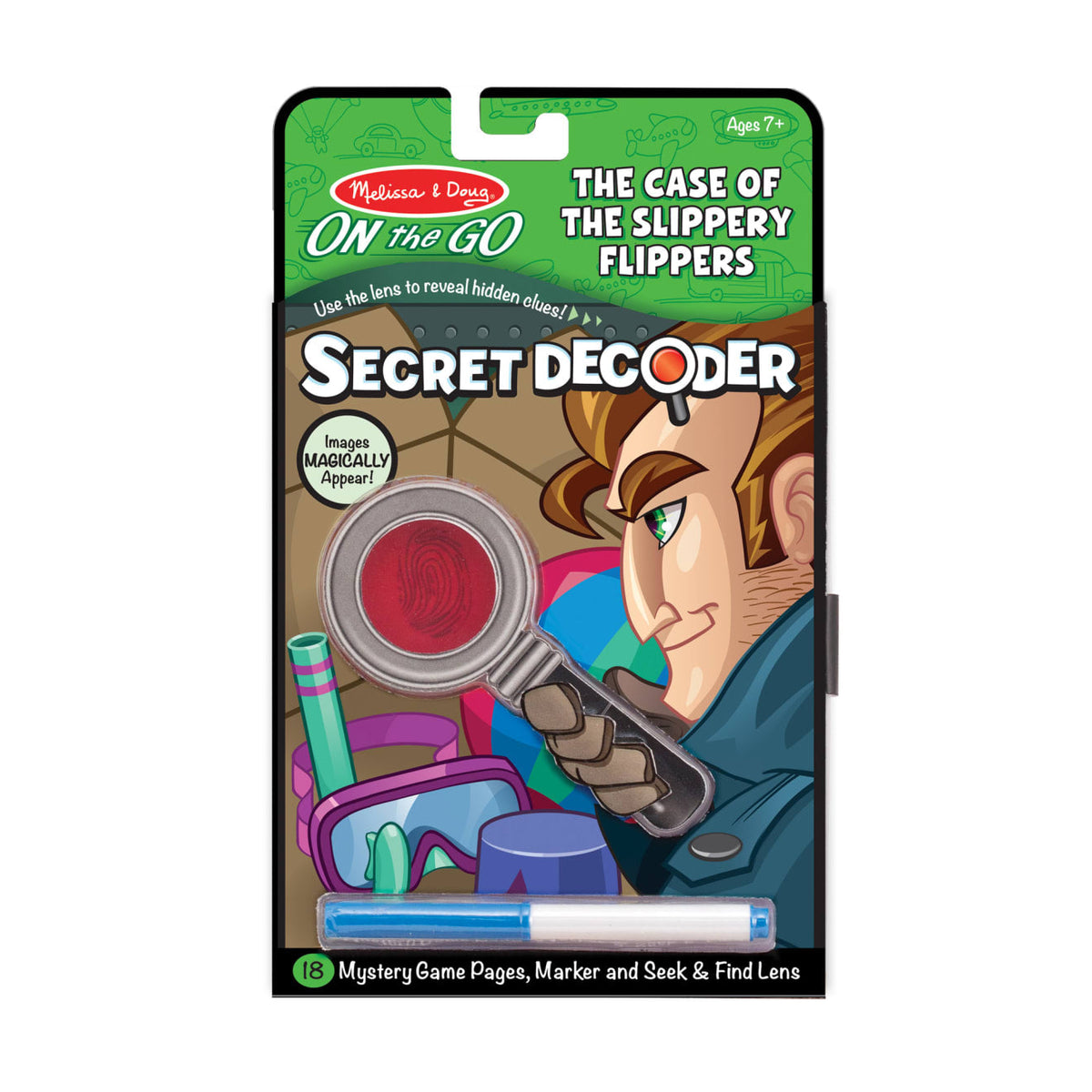 Secret Decoder Set - Case of the Slippery Flippers Z5